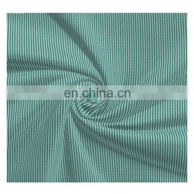 Popular Products Vertical Strip Polyester Cotton Seersucker Fabric TC Seersucker