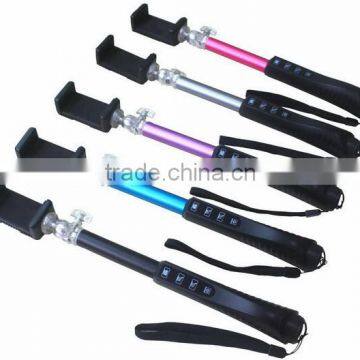 Best quality crazy selling wired selfie stick for android ios