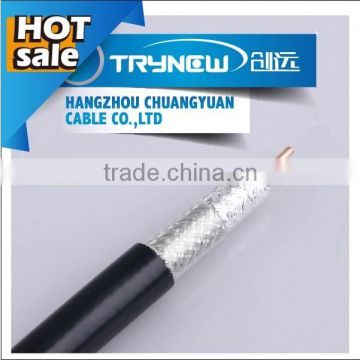 cheap price rg6 canton fair exhibitor coaxial cable manufacturer lmr400 for CATV CCTV SYSTEM