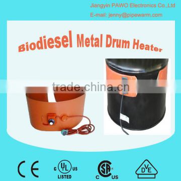 Silicone Biodiesel Metal Drum Heater with Adjustable Thermostat in China Factory