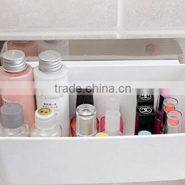 Multi-function Plastic Bathroom & Kitchen Storage Box With Super Suction