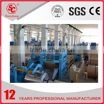 thickness 2mm roll width 1000mm straightening production line