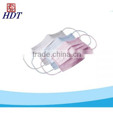 HDT hot selling disposable non-woven face mask with earloop