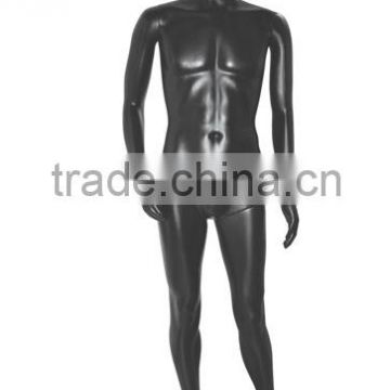 Abstract black color fashion cheap plastic man mannequins Egg head Height=185cm for window display