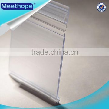 Transparent PVC Price Plastic Tag Holder