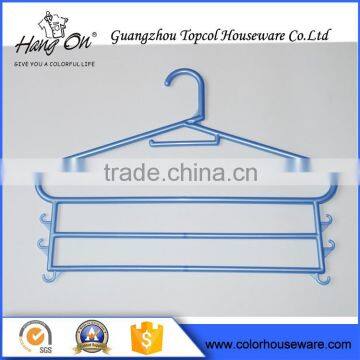 Plastic Hanger Sock Hanger , Cheap Soild Plastic Hanger