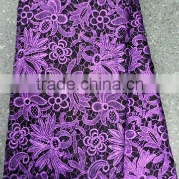 african high grade fashion guipure lace water soluble lace chemical lace fabric wddiing lace party lace