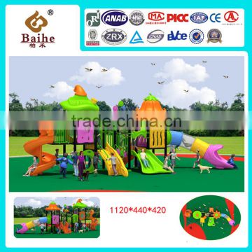 2016 New outdoor playground equipment in chinese trading company