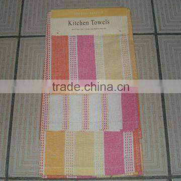 QXT186 100%Cotton Kitchen Towel /Tea Towel/Dish Cloth