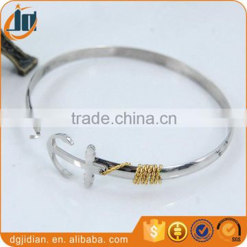 Wholesale stainless steel anchor bracelet