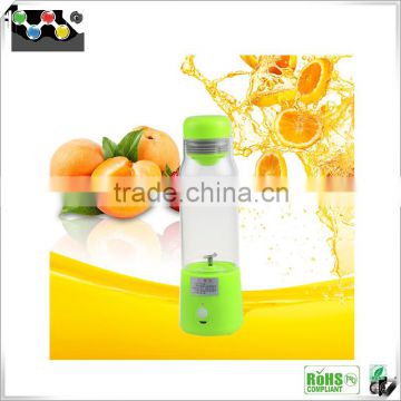 Outdoor electric mini juice blender mixer, rechargerable juice cup with usb