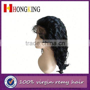 China Online Shopping Front Lace Human Hair Wig