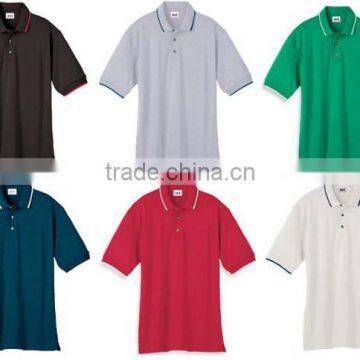 Plain color polo shirts