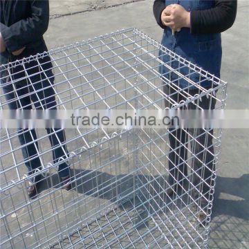 welded stone cage wire mesh galvanized stone cage wire mesh with high quality