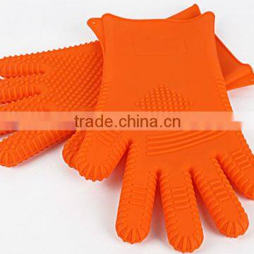 Kitchen Cooking Oven Heat Resistant Silicone Gloves