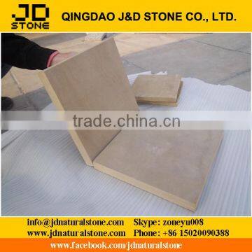 shandong yellow sandstone paving tiles for sale