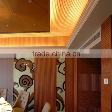 Factory directly eco-friendly WPC wall panel wood plastic composite wall decoration board