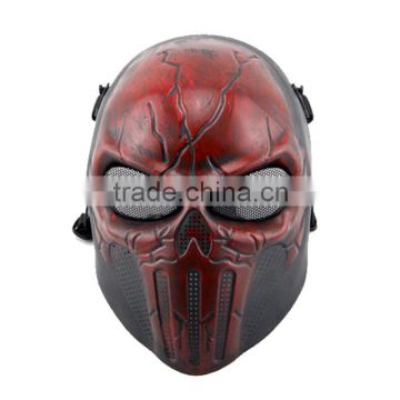 Wholesale outdoor CS field operation cosplay steel wire protective mask for hunting