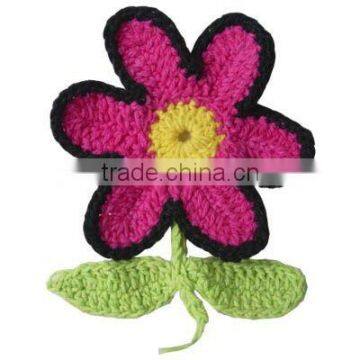 Handmade crochet flower