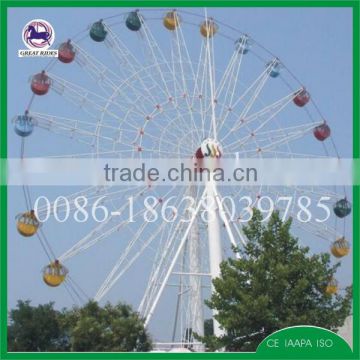 Attractive 42m Ferris Wheel Rides with LED Lights