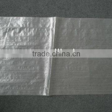 Transparent white PP woven bag with lamination