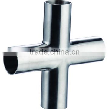 Customize stainless steel cross tee fittings