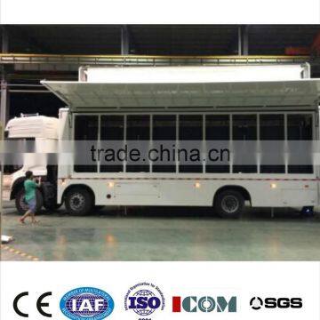 Dongfeng 8M ZQZ5123XTW MOBILE STAGE TRUCK for road show