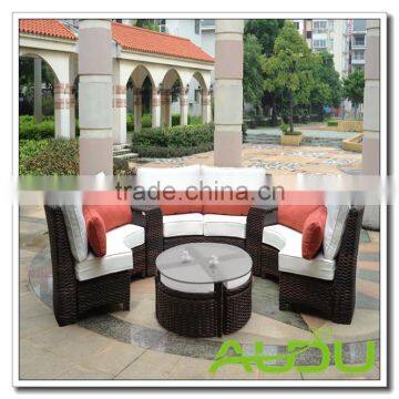 Audu Garden Seating,Round Size Sofa Garden Seating