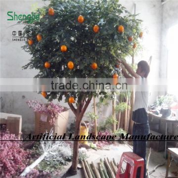 SJ255 indoor artificial orange tree with high simulation in GuangZhou
