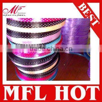 3mm-100mm wide colorful satin printed gift ribbon
