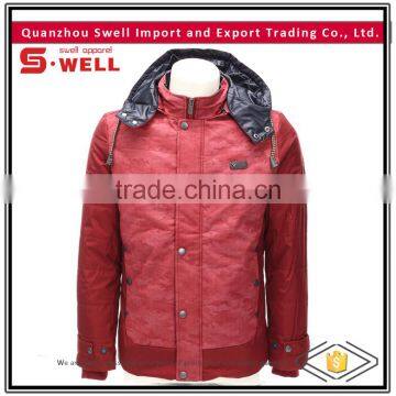 New model red color extreme winter men jacket