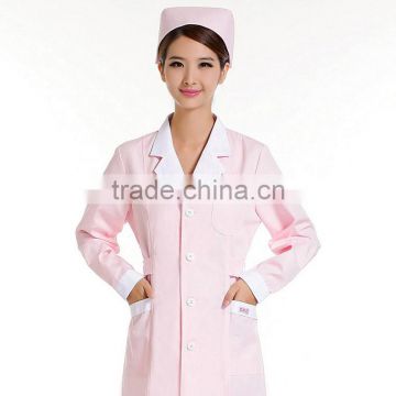 Juqian 2016 in stock items wholesale hospital tailored collar uniform colors
