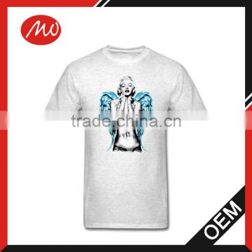 mens custom commercial fine printing t shirts with best price