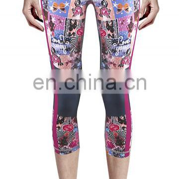 Fitness Women Girl Tights Push up Trousers Running Gym