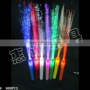 Colorful LED flashing lovely fibre-optical stick party decorations