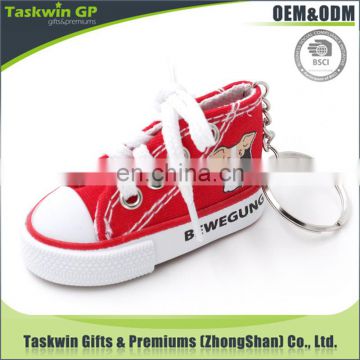Christmas gift mini shoes keychain for promotion