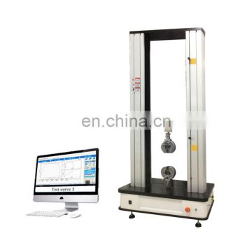 Tensile and machine for rubber/plastic/fabric elongation test