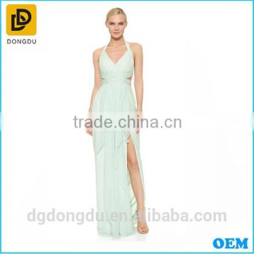 2016 Factory wholesale OEM product summer lady elegant chiffon formal dress
