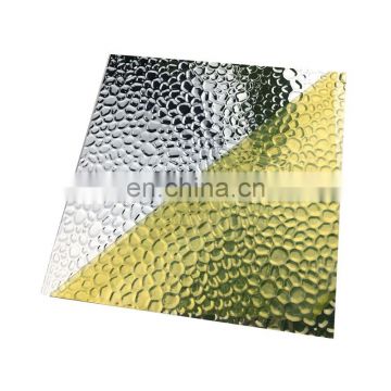 Embossed aluminum sheet ribbed stucco plate for lightning grow light checker ribbed aluminium texture plate