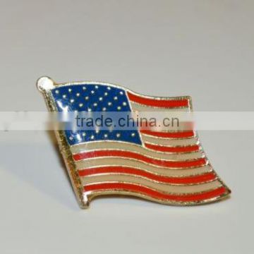USA Flag Brooch Pin Tie Lapel Pin Patriotism American Pride