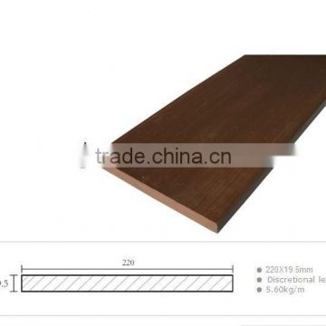2015 Year New Fantastic Outdoor Wood Plastic Composite (WPC) Decking SD-D19