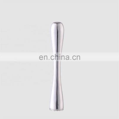 Factory Direct custom cheap mini metal stainless steel stirrer bar tool cocktail ice muddler