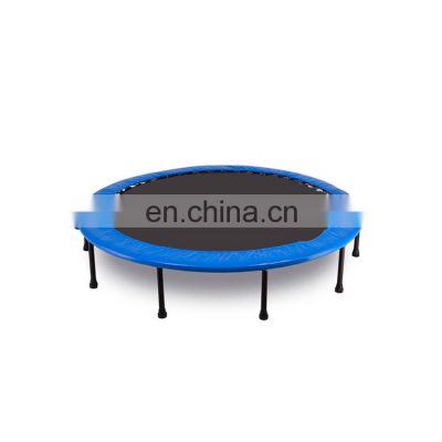 High Quality Professional Blue Round Shape Fitness Exercise Indoor Adult Fitness Mini Trampoline For Gym