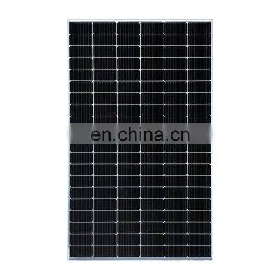 china cheap black stock portable solar panels photovoltaic 370w solar panel system price monocrystalline solar panel