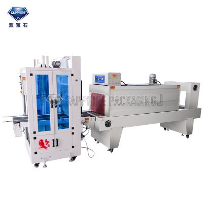 Automatic L- Sealing and Cutting Shrink Wrapping Machine with CE Certification