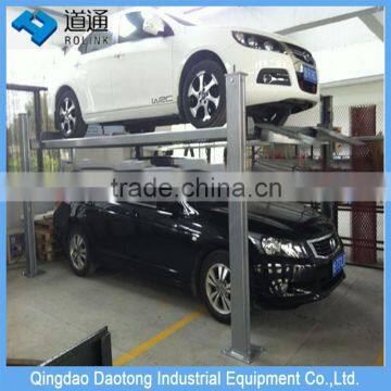 home used simple automatic double parking car lift