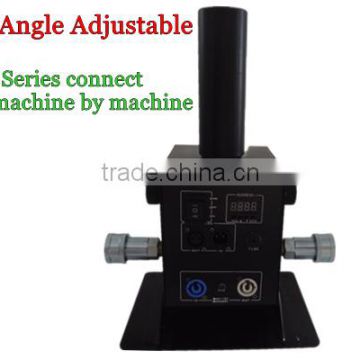 Stage effect new co2 jet machine Angle adjustable powercon series connect machine by machine DMX512 control AC110/220V