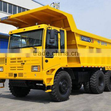 500HP Euro4 PX90 Off-road 6x4 heavy duty mining dump truck