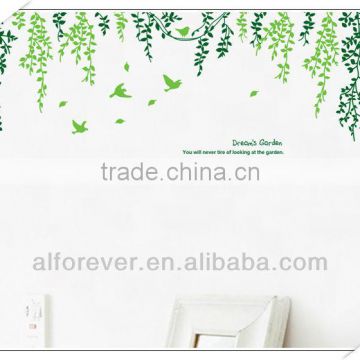 New arrival XL willow twigs wall sticker living room decoration