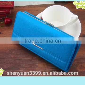 2016 Hot sale factory price women wallet high quality ladies purse leather wallet for women